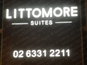 sydney_led_signs_illuminated_letter_sign_for_littomore_suites
